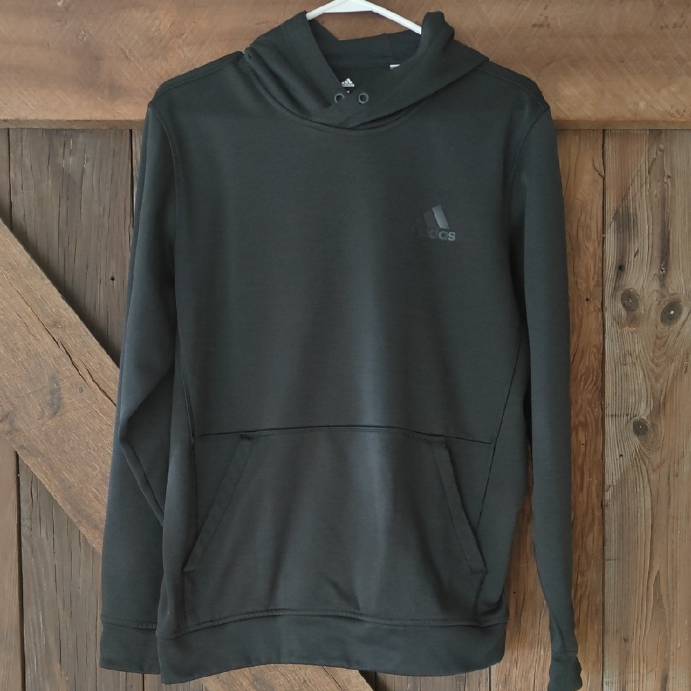 Men's Black Adidas Climawarm Hoodie M